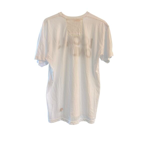 AVIATOR NATION AV Locals Only Tee Shirt T-Shirt White Unisex Size Large NEW - Picture 5 of 8